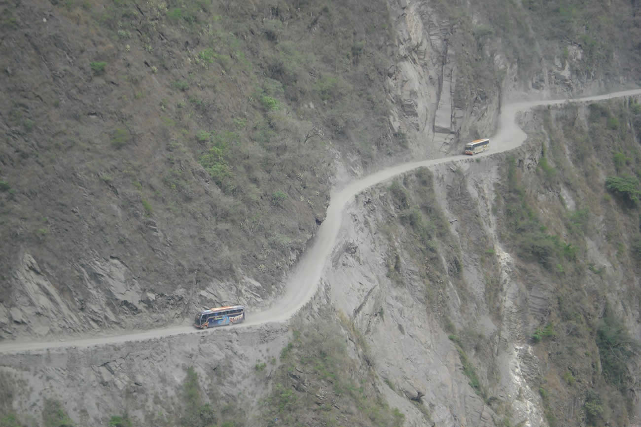 Yungas road Bolivia